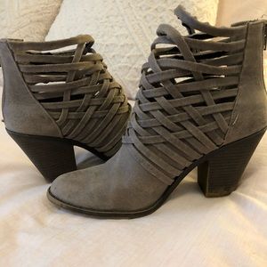 Fergalicious Booties in Taupe